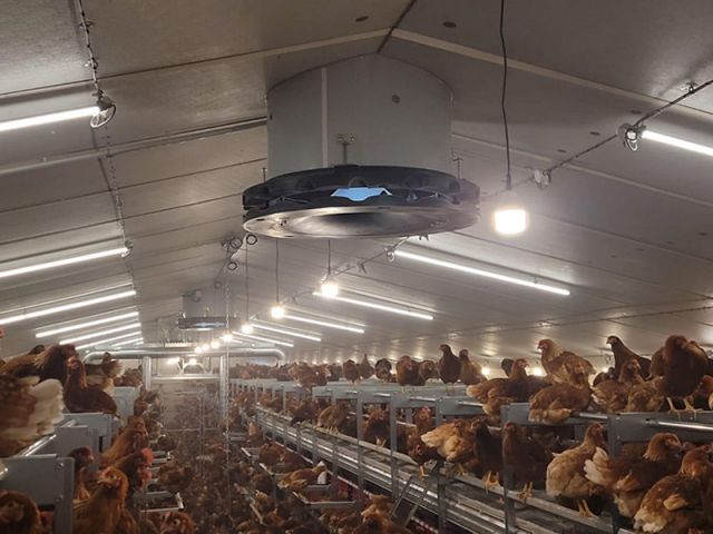 Cheminée d'entrée d'air